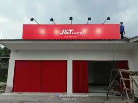 Reklame, Neon Box, Papan Nama, Billboard, Huruf Timbul, Meja