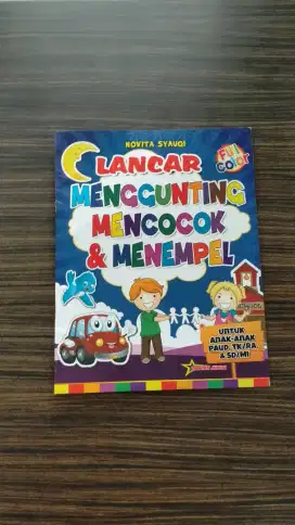 Buku Lancar menggunting Mencocok menempel