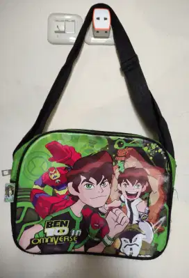 Tas santai slempang anak motif Ben10 murah aja