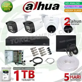 PROMO CCTV FULL COLOR AUDIO 5MP DAHUA