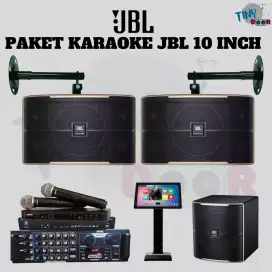 Paket Karaoke JBL PASION 10 inch Full Set Siap Pakai