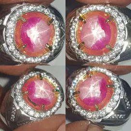 ruby burma merah putih no heat 2.39 cts