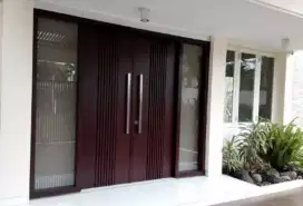 Pintu minimalis jati