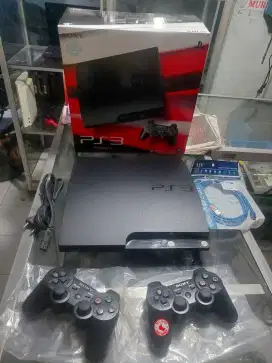 Bismillah jual ps 3 slim 320 gb seri 20 segel mulus like new