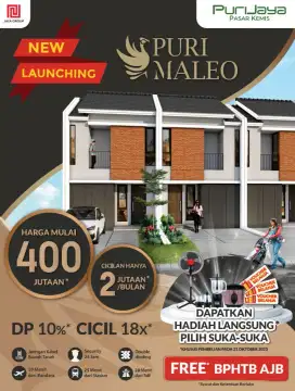 RUMAH CLUSTER MALEO RUMAH MODERN MINIMALIS
