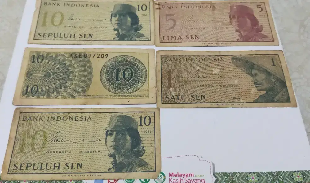 Duit jadul 10 cents
