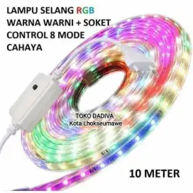 Lampu LED STRIP SELANG 3528 2835
7 M 220v 7 M METER 5050 OUTDOOR
