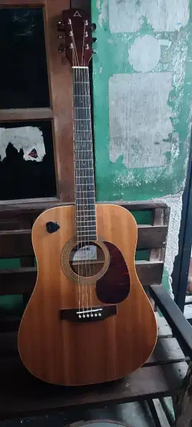 gitar akustik elektrik Anderson AFE 12 N original