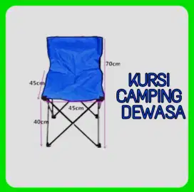 Kursi Camping Lipat Besar Ukuran Dewasa
