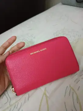 Michael Kors Dompet Wanita Pink Panjang Brand New