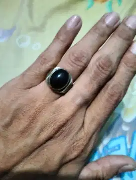 batu akik hitam clasik