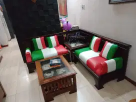Service ganti kain kulit sofa