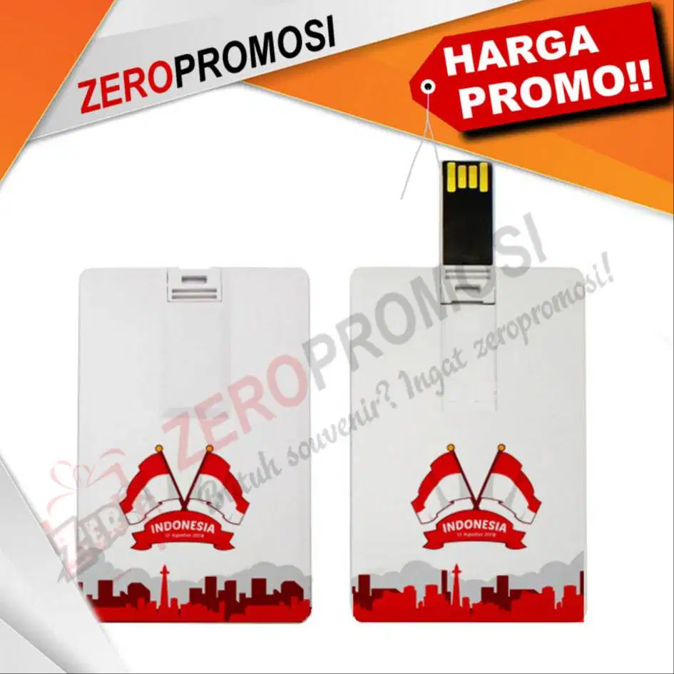 souvenir flashdisk kartu custom cetak kemerdekaan