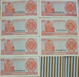 Uang Kuno Satu Rupiah Tahun 1969 Baru