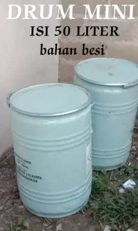 Drum mini isi 50 liter