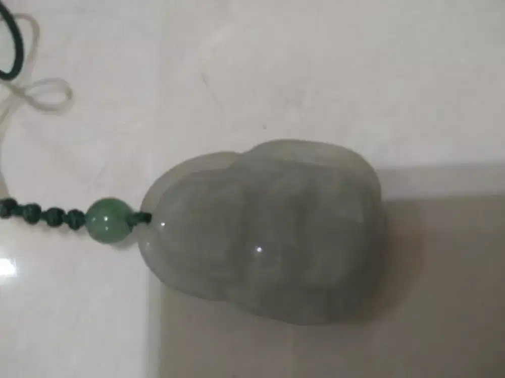 Kalung giok Budha Ju lai.bawa dr Taiwan.