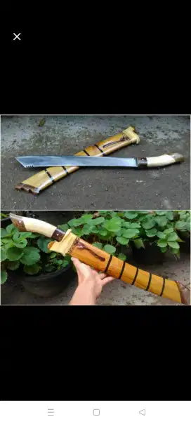 Golok ofrex kayu jati