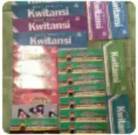 Kwitansi besar n kecil baru 21 item n buku call 2