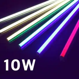 Lampu TL Neon T5 LED 10W 60cm Tube Warna Tersedia Biru Dan Merah