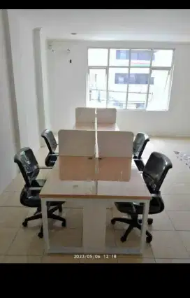 meja partisi kantor / meja kubikal kantor / meja sekat kantor