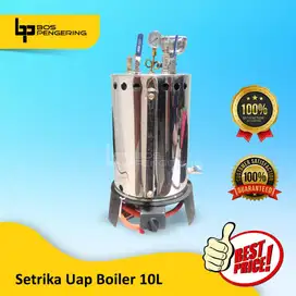 Setrika Uap Boiler Set Lengkap Bos Pengering Murah Lokal