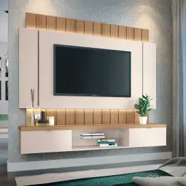 Terima Pesanan Tempahan Perabot atau Furniture Backdrop TV Murah Medan