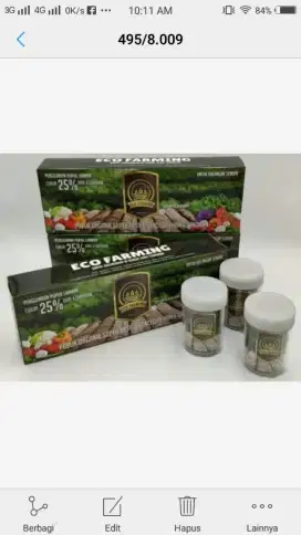 Pupuk ECO FARMING Pertanian Rp.125000-