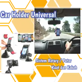 Car Holder Universal Holder Hp Mobil Model Putar Kuat Kokoh