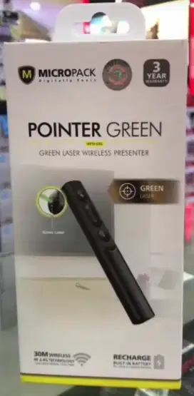 Pointer Micropack Green Laser Wireless WPM-09