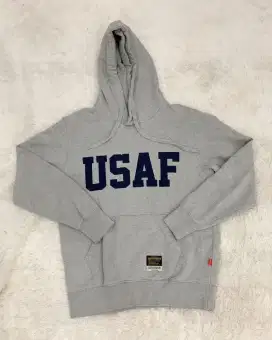 Hoodie USAF grey