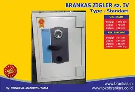 Brankas ZIGLER Besi Murah Tinggi 60