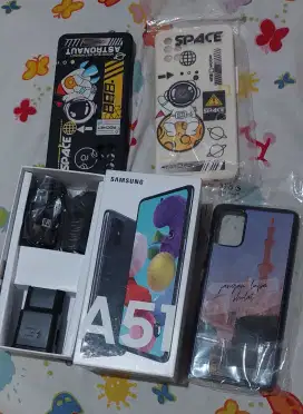 Samsung A51 Black 8/128 Kondisi mulus