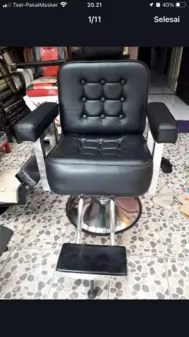Kursi barbershop hidrolik