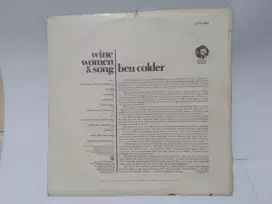 Vinyl Turntable 12 inch 33 1/2 RPM.
Ben Colder Wine Women &amp; Song