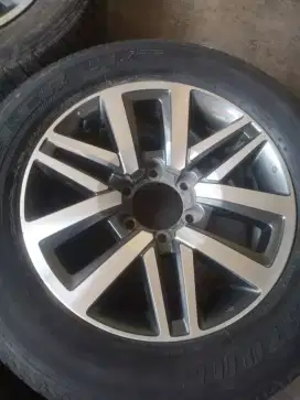 Velg toyota fortuner Vrz ring 18 sama Ban