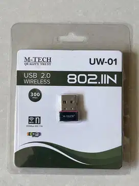 USB Wifi Adapter 300 Mbps M-Tech UW-01 / Mtech UW01