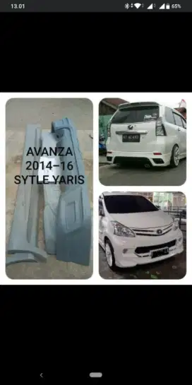 Jual bodykit mobil bahan fiberglass berkualitas tebal kuat murah