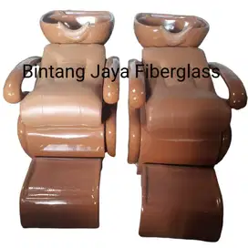 kursi keramas salon warna full coklat