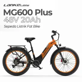 Lankeleisi sepeda listrik fat bike tire 26x4 inch  48v  20ah