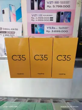 Realme C35 4/128 GB Triple Camera 50 MP Batre 5000 mAh Garansi Resmi