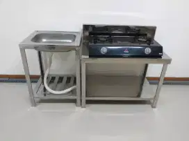 MEJA DAPUR STAINLESS