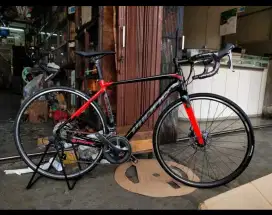 Sepeda pasific roadbike factor 3.0 Frame Aloy speed 2x8 shimano claris