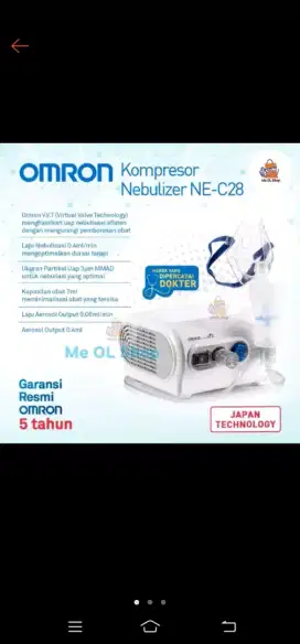 Compressor Nebulizer Omron NE-C28