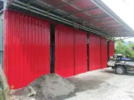 rolling door folding gate