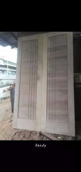 Kusen pintu jendela kayu Kalimantan kering