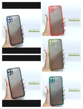 Softcase casing hard case ultratine realme C15