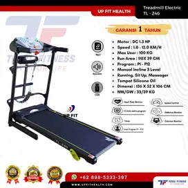 Treadmill Elektik Listrik Ringan 350watt TL 246 Bisa COD Rumah