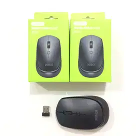 N E W  ROBOT Mouse Wireless USB Original untuk Laptop/PC/HP