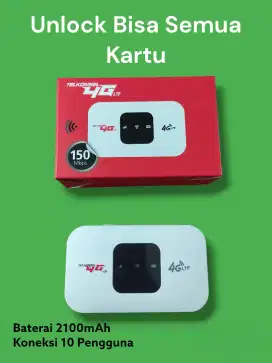 Modem Mifi Telkomsel Unlock Bisa Semua Kartu All Operator 4G 150mbps
