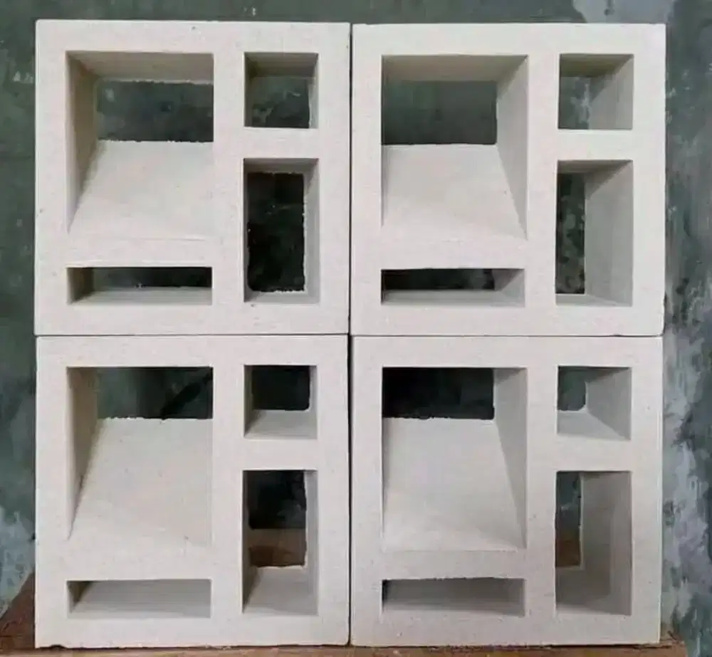 Roster minimalis, roster beton, roster putih